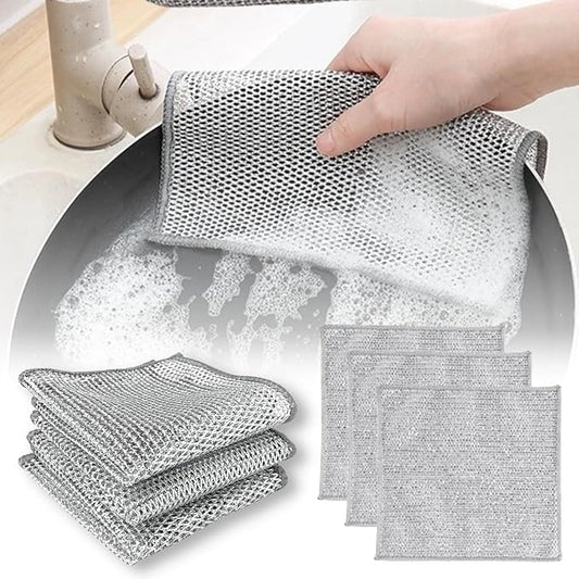 Non-Scratch Wire Dishcloth (Pack of 5) One Year Pack