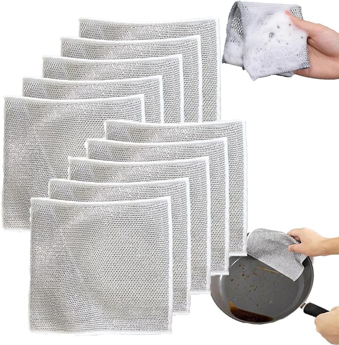 Non-Scratch Wire Dishcloth (Pack of 5) One Year Pack