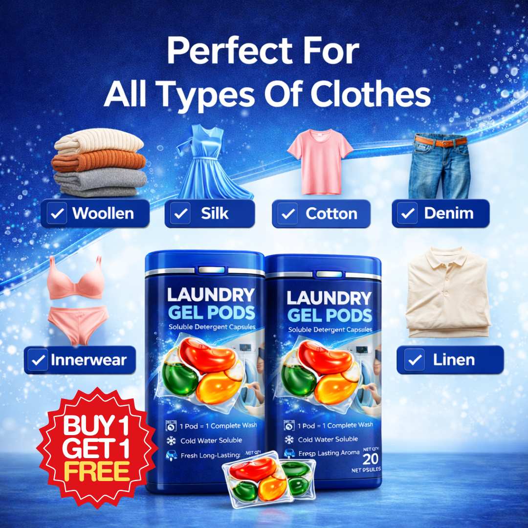 Laundry Gel Pods | BUY 1 GET 1 FREE