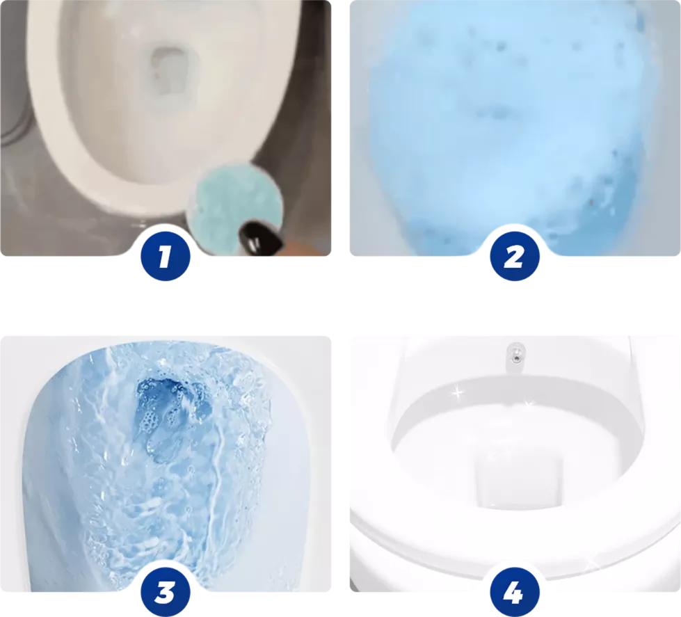 Toilet Bowl Cleaner Tablets | BUY 1 GET 2 FREE!
