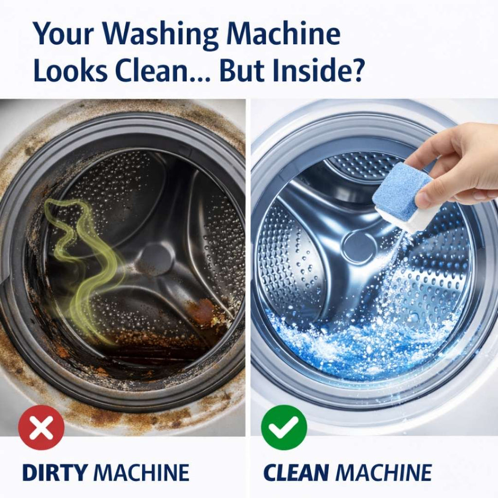 Washing Machine Cleaning Tablets - 12Pcs