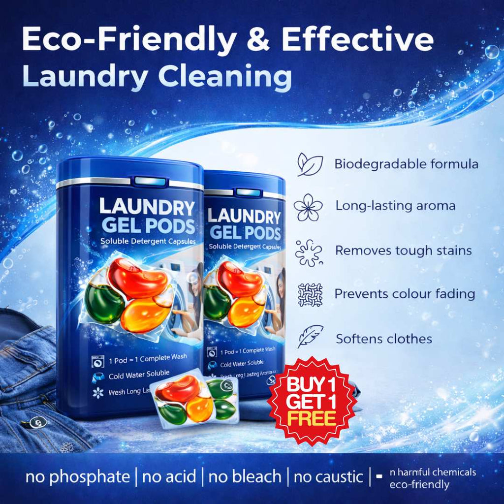 Laundry Gel Pods | BUY 1 GET 1 FREE