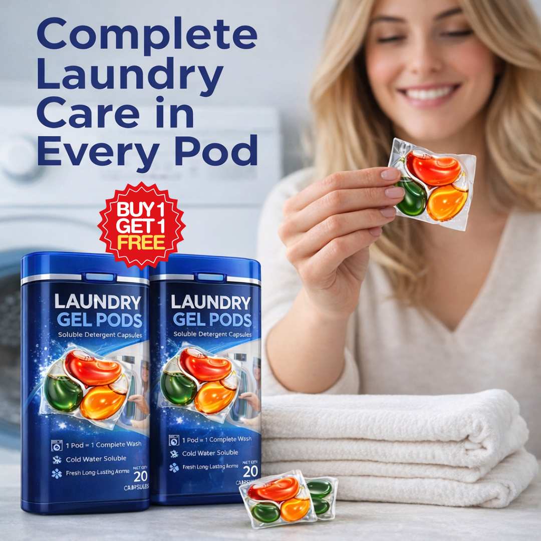 Laundry Gel Pods | BUY 1 GET 1 FREE